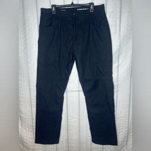 Desert Dunes Pants Mens 36x30 Black Nylon Stretch Chino Travel U093A29BLK1 355